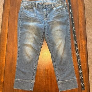 GAP Women's Cropped Blue Jeans